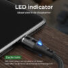 Mobstore Magnetische Oplaadkabel - Zwart - 18W - USB A naar Magnetisch - Snellader - Dataoverdracht - Image 7